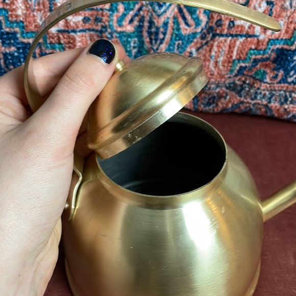 Handmade (in India) gold plated 1L kettle - Picture 6 of 7